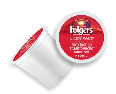 Folgers Classic Roast Coffee K-Cup Pods Keurig